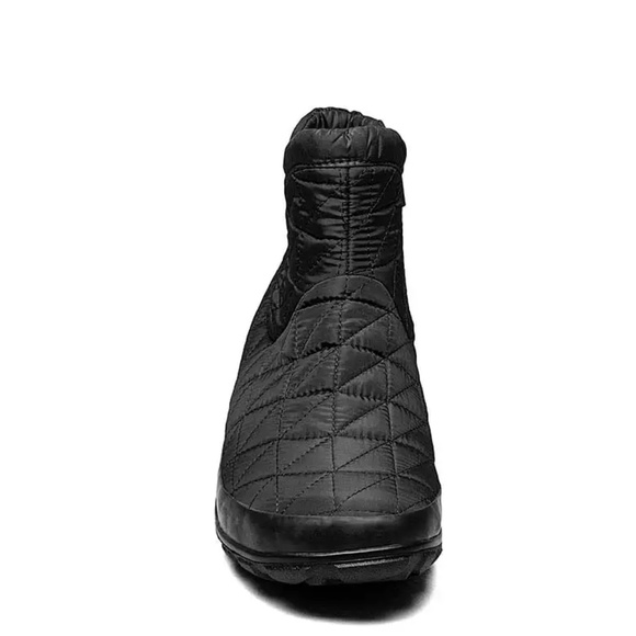BOGS Black Snowy II Short Quilted Waterproof Boots Womens 10 NEW - Picture 5 of 13